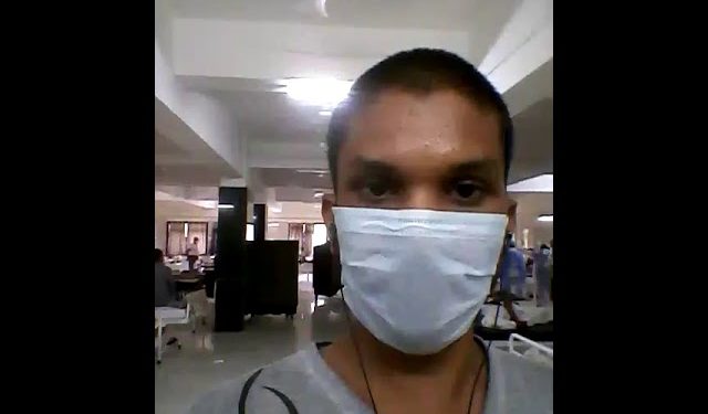 अकोल्यात डिस्चार्ज देताना चाचणी न करता घरी पाठविलेला रुग्ण पुन्हा पॉझिटिव्ह! तरुणाच्या व्हिडिओने उडवली खळबळ