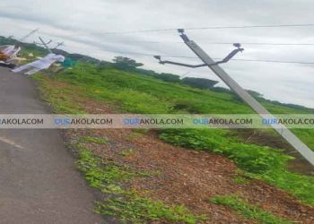 सांगळूद बु. ते बोंदरखेड रस्त्या