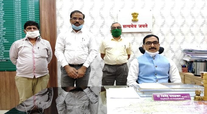 जिल्हाधिकारी जितेंद्र पापळकर यांचे जिल्हयातील जनतेला खबरदारी घेण्याचे आवाहन आणि दिवाळी निमित्त शुभेच्छा