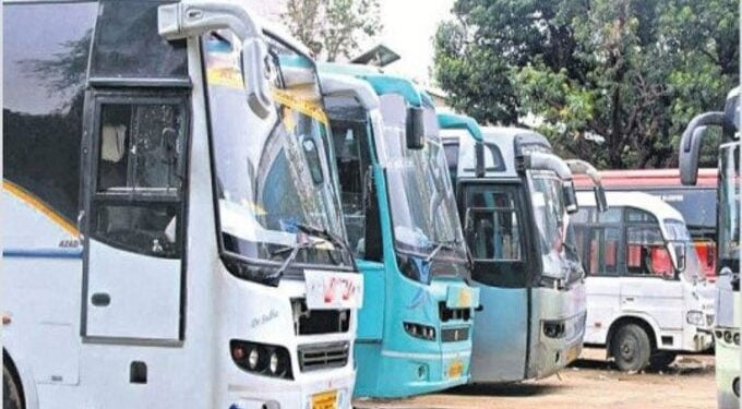 खाजगी प्रवासी बसेसची विशेष तपासणी मोहिम