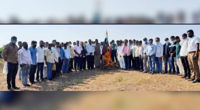 सिरसोली युद्धभूमीवर राष्ट्र प्रेमींनी वाहली शूरवीरांना श्रद्धांजली