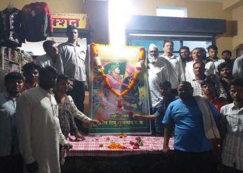 वाडेगाव येथे हजरत टिपू सुलतान र. अ. जयंती साजरी