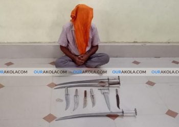 दहशतवाद विरोधी पथकाचा अवैध शस्त्र साठयावर छापा,एकाला अटक