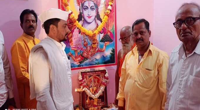 पातूरात श्रीराम जन्मभूमी तीर्थक्षेत्र संपर्क व निधी समर्पण अभियान कार्यालयाचे उद्घाटन