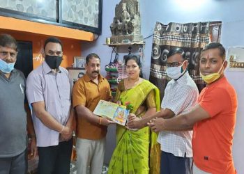 जागतिक महिला दिना निमित्त श्री विद्यावर्धिणी बहुउद्देशीय संस्थेच्या वतीने महिलांचा सत्कार..