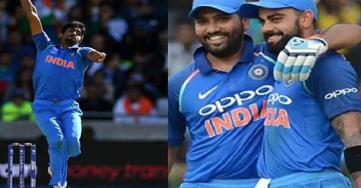 विराट, रोहित व बुमराहचा