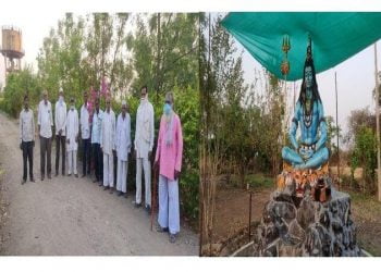 नोकरीतुन कार्यमुक्त झालेल्या ७५ वर्षीय वृद्धांची कमाल,दानापूरची स्मशानभूमी बनवली पर्यटन स्थळ