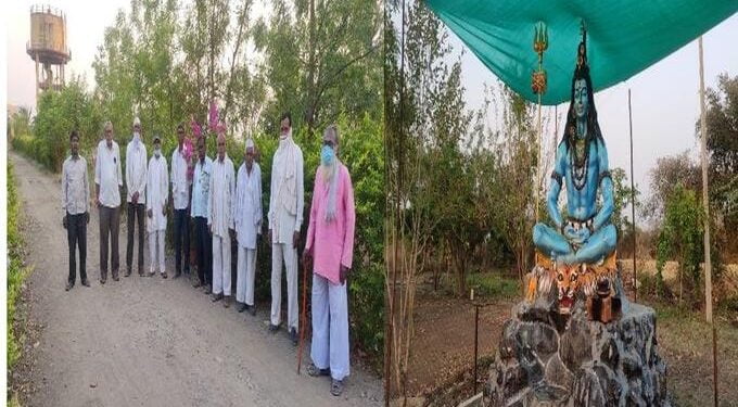 नोकरीतुन कार्यमुक्त झालेल्या ७५ वर्षीय वृद्धांची कमाल,दानापूरची स्मशानभूमी बनवली पर्यटन स्थळ