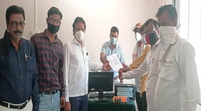 तेल्हारा तालुका पत्रकार संघाचे मुख्यमंत्री यांना विविध मागण्यांचे निवेदन