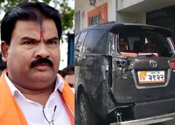 рд╢рд┐рд╡рд╕реЗрдиреЗрдЪреЗ рдЖрдорджрд╛рд░ рд╕рдВрдЬрдп рдЧрд╛рдпрдХрд╡рд╛рдб рдЧрд╛рдбреА рдЬрд╛рд│рдгреНрдпрд╛рдЪрд╛ рдкреНрд░рдпрддреНрди, рдмреБрд▓рдбрд╛рдгреНрдпрд╛рдд рдЦрд│рдмрд│