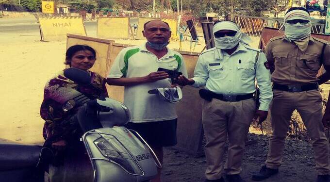 akola traffic police