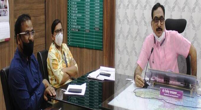 मान्सुन २०२१ पुर्व आढावा बैठक :कोविडच्या पार्श्वभुमिवर गावपातळीवरील यंत्रणांनी सज्ज रहाण्याचे निर्देश