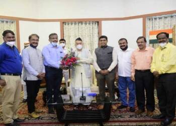 राज्यातील पत्रकारांचे राज्यपालांना साकडे