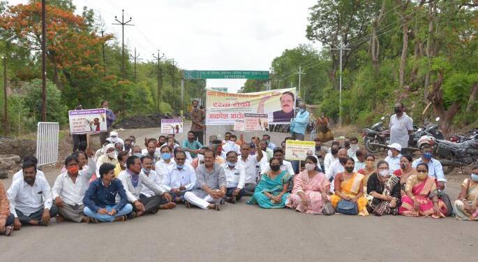 अकाेला : आरक्षणाच्या मुद्द्यावर ओबीसी रस्त्यावर!