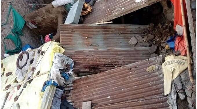 Akola wall Collapse
