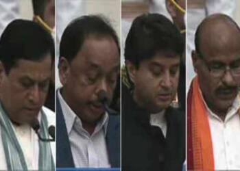 पीएम मोदींचा मेगा मंत्रीमंडळ विस्तार; तब्बल ४३ मंत्री घेतली शपथ