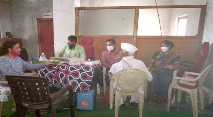 गट ग्रामपंचायत, आगिखेड येथे कोविड लसीकरण कॅम्प संपन्न.