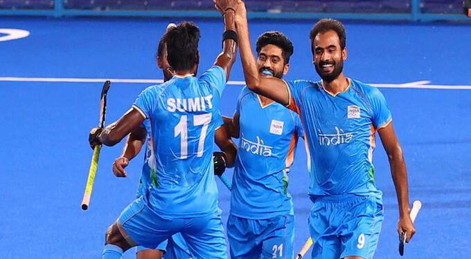 भारतीय हॉकी संघाने ऑलिम्पिकमध्ये चार दशकानंतर जिंकले कांस्यपदक