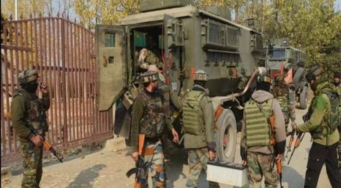 Jammu and Kashmir : 'जैश'च्‍या तीन दहशतवाद्‍यांचा खात्‍मा