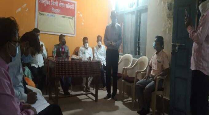 पाथर्डी येथे मोफत कायदेविषयक शिबीर संपन्न…