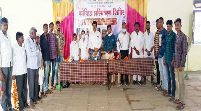 तेल्हारा येथील प्रभाग 6 मध्ये कोविड लसीकरनाला उस्फूर्त प्रतिसाद!