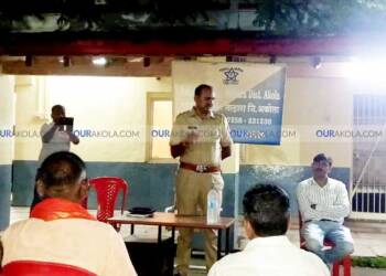 कायदा व सुव्यवस्था बाधित ठेवण्यासाठी वेळ पडल्यास नागरिकांच्या सुरक्षतेसाठी पोलिसगिरी सुद्धा दाखवु- ज्ञानोबा फड