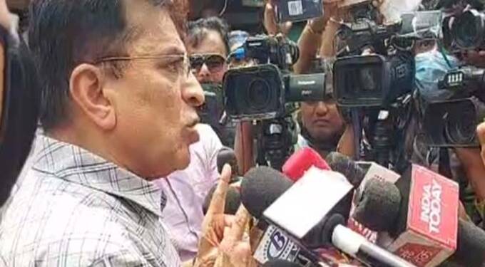 भ्रष्‍टाचाररुपी राक्षसाचा वध करण्‍यासाठी आंबेमातेने मला शक्‍ती द्‍यावी : किरीट सोमय्या