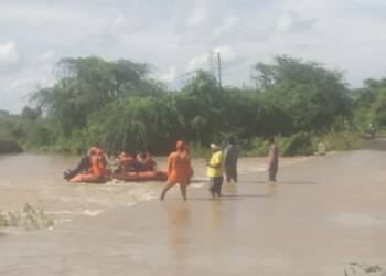 जिल्ह्यात पूरस्थिती; खापरवाडा येथील युवक वाहून गेला- एसडीआरएफ पथकाव्दारे शोध कार्य सुरु