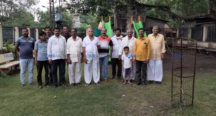 श्री शिवाजी मंडळा तर्फे आठवाडी बाजार परीसरात तसेच उद्यानामध्ये केले मोहक वृक्षांचे संगोपन