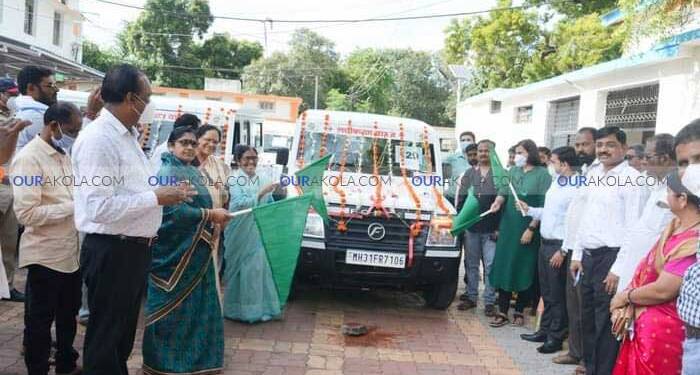जिल्ह्यात लसीकरणासाठी सात वाहने दाखल, ग्रामीण भागात शंभर टक्के लसीकरण होण्याकरिता सदर वाहनांचा मोठ्या प्रमाणात होणार फायदा- सौ. प्रतिभाताई भोजने