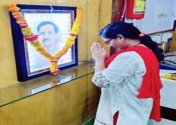 पंडीत दीनदयाळ उपाध्याय यांना जयंतीनिमित्त अभिवादन