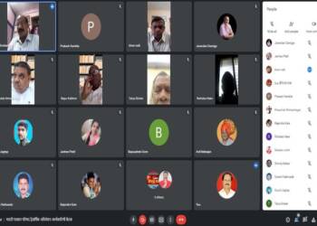 рдЕ.рднрд╛. рдорд░рд╛рдареА рдкрддреНрд░рдХрд╛рд░ рдкрд░рд┐рд╖рджреЗрдЪреЗ рдЕрдзрд┐рд╡реЗрд╢рди рднрд╡реНрдп-рджрд┐рд╡реНрдп рдХрд░рдгреНрдпрд╛рдЪрд╛, рдХрд╛рд░реНрдпрдХрд╛рд░рд┐рдгреАрдЪреНрдпрд╛ рдСрдирд▓рд╛рдИрди рдЖрдврд╛рд╡рд╛ рдмреИрдардХреАрдд рдПрдХрдореБрдЦреА рдирд┐рд░реНрдзрд╛рд░