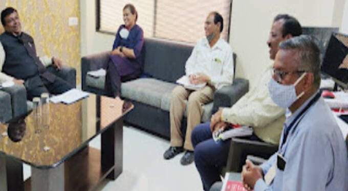 विधान परिषद स्थानिक प्राधिकारी मतदार संघ निवडणूक-२०२१:निवडणूक निरीक्षक डॉ.दिलीप पांढरपट्टे अकोल्यात दाखल