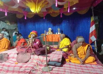 рдЖрдирдВрдж рдмреБрджреНрдз рд╡рд┐рд╣рд╛рд░ рдШреЛрдбреЗрдЧрд╛рд╡ рдпреЗрдереЗ "рдмреБрджреНрдз рдЖрдгрд┐ рддреНрдпрд╛рдВрдЪрд╛ рдзрдореНрдо "рдЧреНрд░рдВрдерд╛рдЪрд╛ рд╕рд╛рдВрдЧрддрд╛ рд╕рдорд╛рд░реЛрд╣ рд╕рдВрдкрдиреНрди