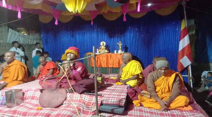 आनंद बुद्ध विहार घोडेगाव येथे "बुद्ध आणि त्यांचा धम्म "ग्रंथाचा सांगता समारोह संपन्न