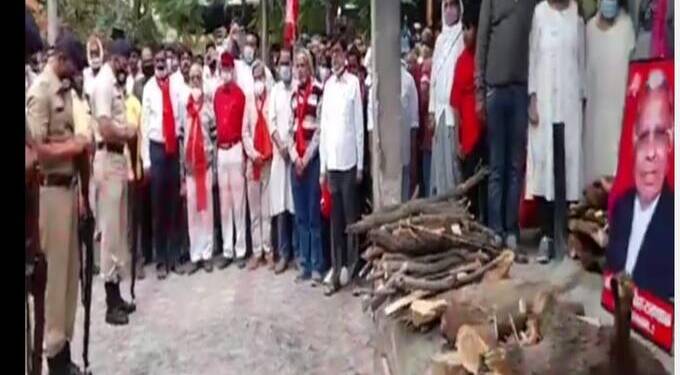 जेष्ठ कम्युनिस्ट नेते व स्वातंत्रसैनिक कॉम्रेड मनोहर टाकसाळ यांचे निधन एक धगधगती मशाल विझली