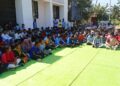 दर्जेदार धावपट्टी साठी विद्यार्थ्यांचे तहसील कार्यालयावर धरणे आंदोलन,तालुका क्रीडा संकुलची झाली दुरावस्था