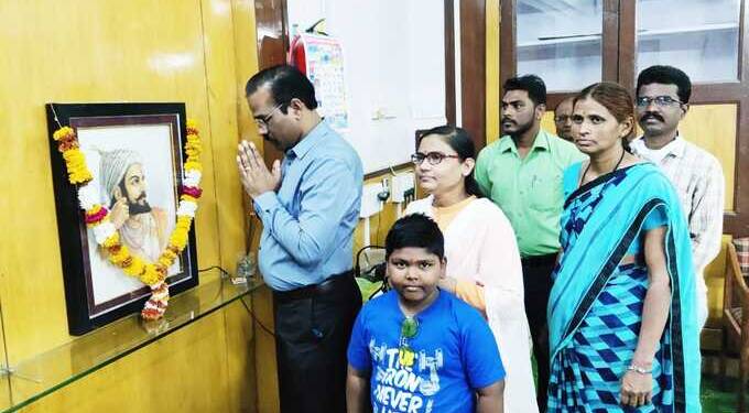 छत्रपती शिवाजी महाराज जयंती साजरी