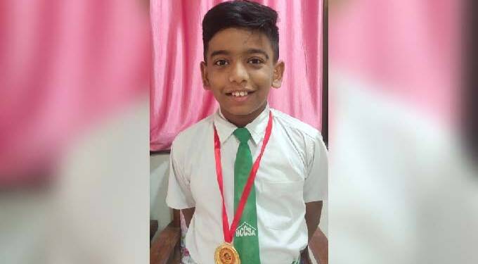 अकोल्यातील ऋतूराज बंकावार ऑलिम्पियाड परीक्षेत महाराष्ट्रातून पटकाविला नववा क्रमांक