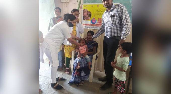 तेल्हारा तालुका प्लस पोलिओ निर्मूलन साठी तालुका आरोग्य विभाग यशस्वी कार्य !
