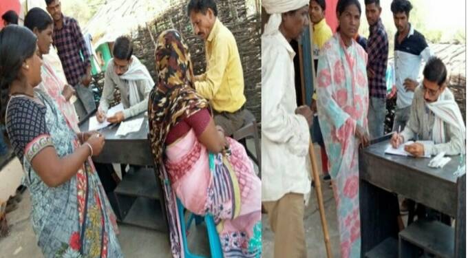 आदिवासी भाग म्हणून ओळखल्या जाणाऱ्या शहानुर येथे कोव्हीड लसीकरण प्रतिसाद