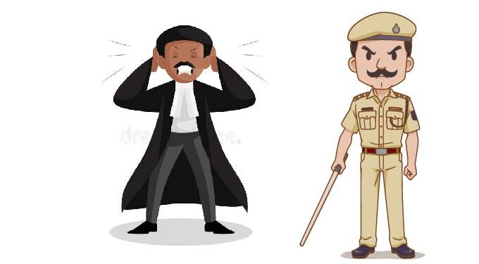 अकोटात वकिलास पोलिसाकडून मारहाण! वकील संघटनेचे कामबंद आंदोलन
