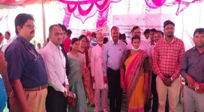 तेल्हारा तालुका स्तरीय आरोग्य मेळावा यशस्वी संपन्न, शेकडो रुग्णांना मिळाला लाभ