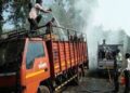 Eicher Tempola fire