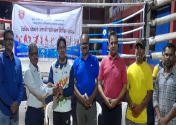 उन्हाळी क्रीडा प्रशिक्षण शिबिराचा समारोप