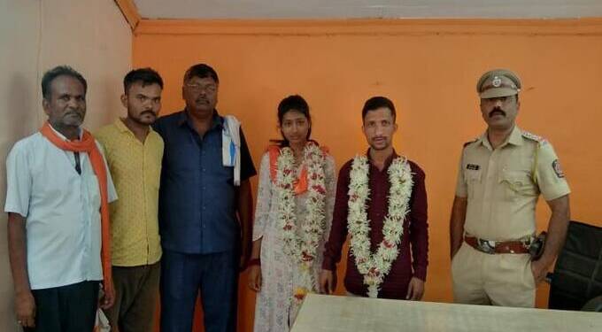 चोहोट्टा बाजार पोलीस चौकी पोलिसांची प्रेमविरांसाठी आत्मयिता, लावला आंतरजातीय विवाह