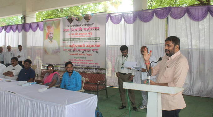 बियाणे महोत्सव- शेतकऱ्यांचा उत्स्फूर्त प्रतिसाद; विक्रमी 10 हजार 173 क्विंटल बियाण्याची विक्री ; महोत्सव राज्यस्तरीय करण्यासाठी प्रयत्न करु- पालकमंत्री बच्चू कडू