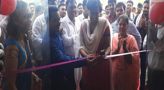 वनधन विक्री केंद्राचे लोकार्पण (