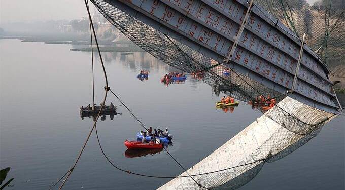 morbi bridge collapse