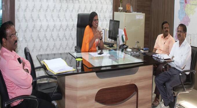 गांधीग्राम बाबत बैठक